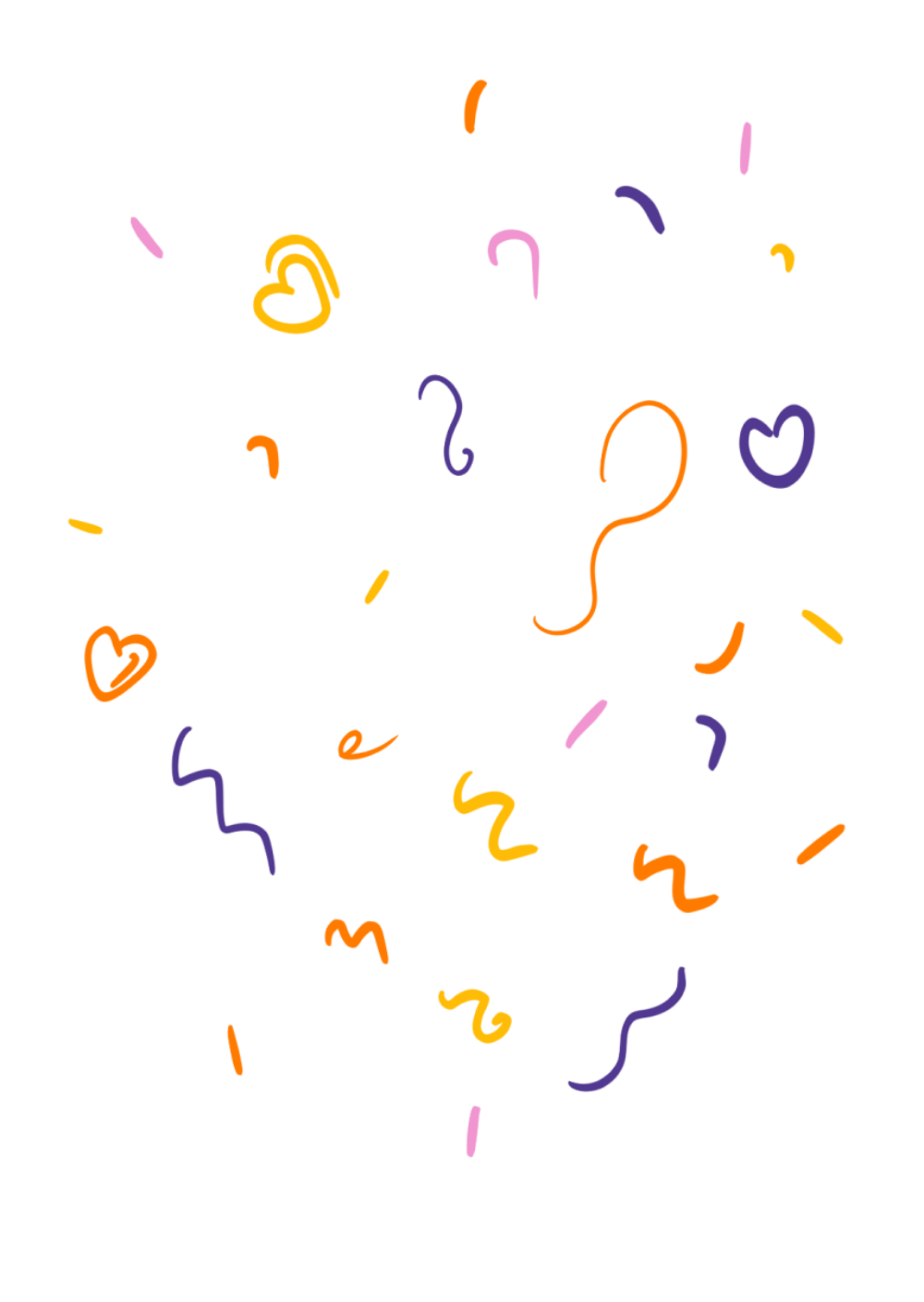 Confetti illustration