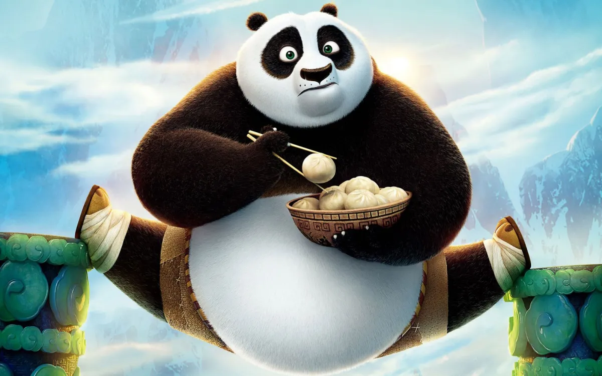 Kung fu Panda scene